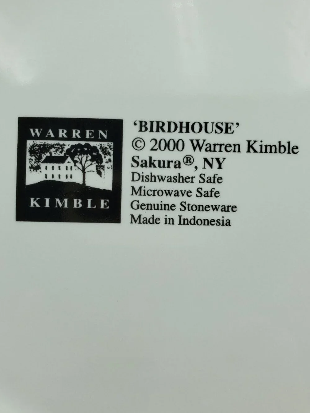 Sakura Birdhouse Salad Plates Warren Kimble Birds Dessert Small Luncheon Plates